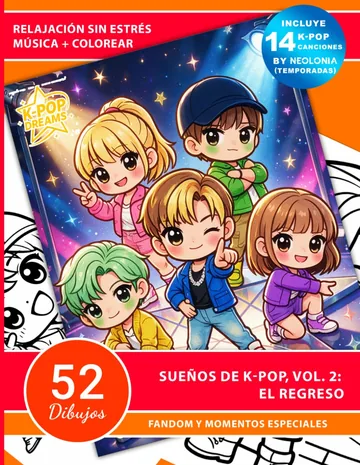 Portada: Sueños de K-Pop, Vol. 2: El Regreso